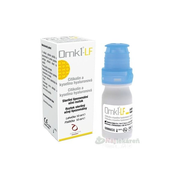 Omk1-LF, sterilný lipozomálny očný roztok 1x10 ml