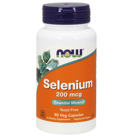 Selén 200 mcg - NOW Foods, 90cps