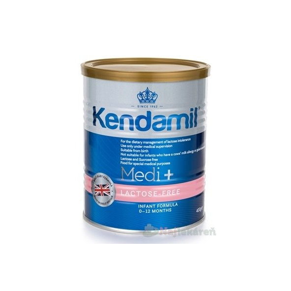KENDAMIL Medi Plus Lactose Free dojčenská výživa na diétny režim (od narodenia) 1x 400g