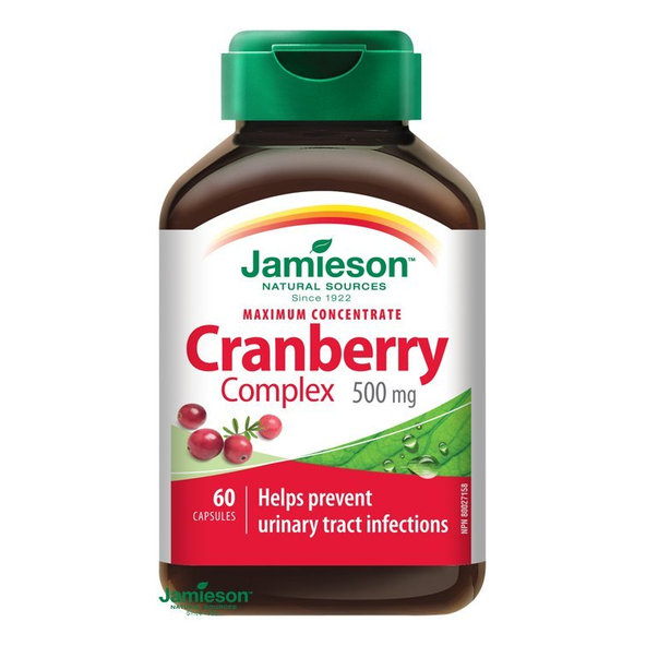 Jamieson Brusnice - komplex 500 mg na močové cesty 60 cps