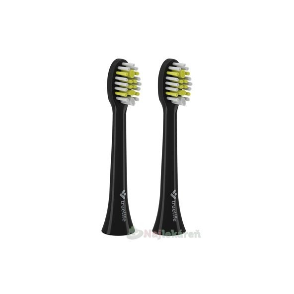 TrueLife SonicBrush Compact Heads Black Sensitive 2ks