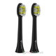 TrueLife SonicBrush Compact Heads Black Sensitive 2ks