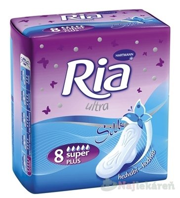 E-shop Ria Ultra Silk super PLUS hygienické vložky 8 ks