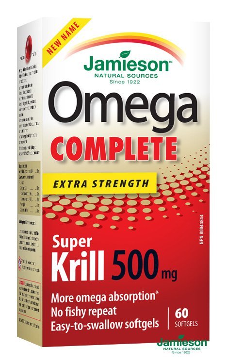 E-shop Jamieson Omega COMPLETE Pure Krill 500 mg 60 kapsúl