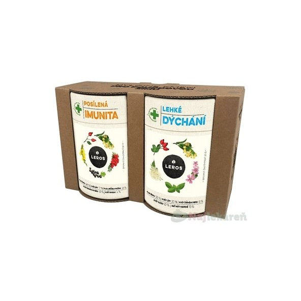 LEROS BYLINNÉ ZMESY PRE POHODOVÚ ZIMU sypaný čaj 1set