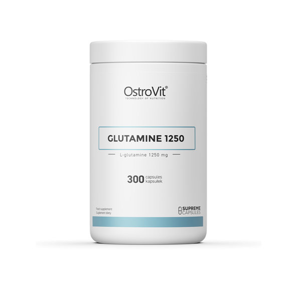 Supreme Capsules Glutamín 1250 mg - OstroVit, 300cps