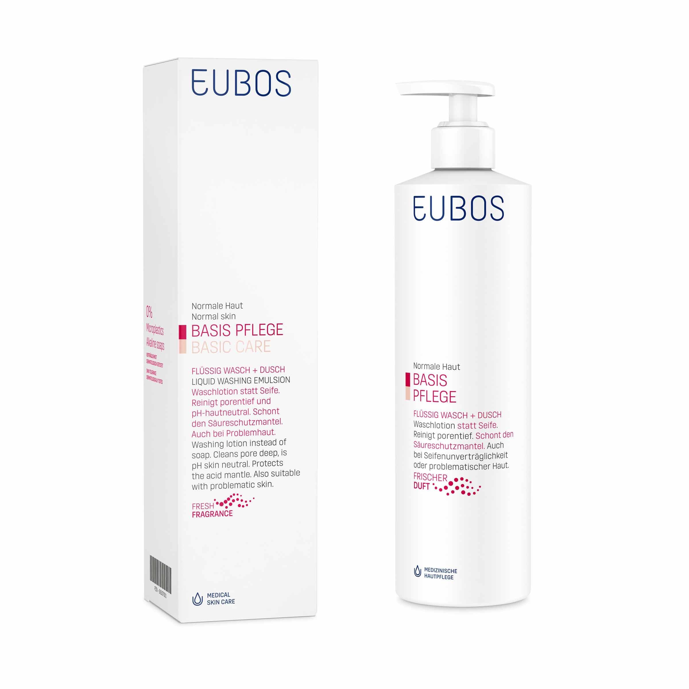 E-shop EUBOS Tekuté mydlo Liquid Red Wash & Shower 400ml