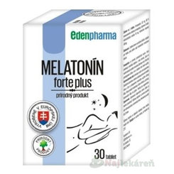 EDENPharma MELATONÍN 1 mg Forte plus