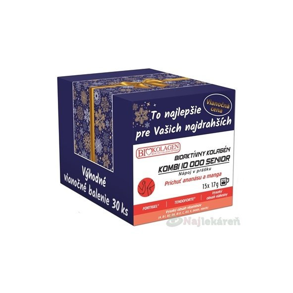 asp BIOAKTÍVNY KOLAGEN KOMBI SENIOR 17g 30 vreciek