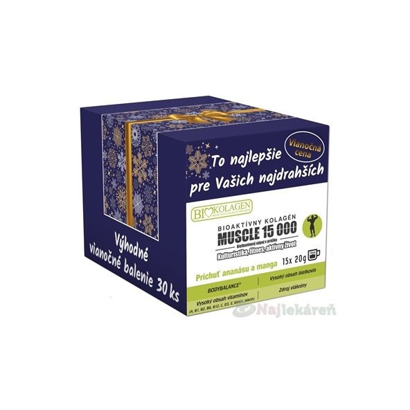 asp BIOAKTÍVNY KOLAGÉN MUSCLE Vianoce 30ks