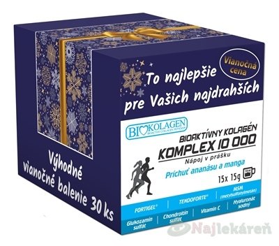 asp BIOAKTÍVNY KOLAGEN KOMPLEX starostlivosť o kĺby vrecúška 30x15 g kúpite na Najlekaren.eu