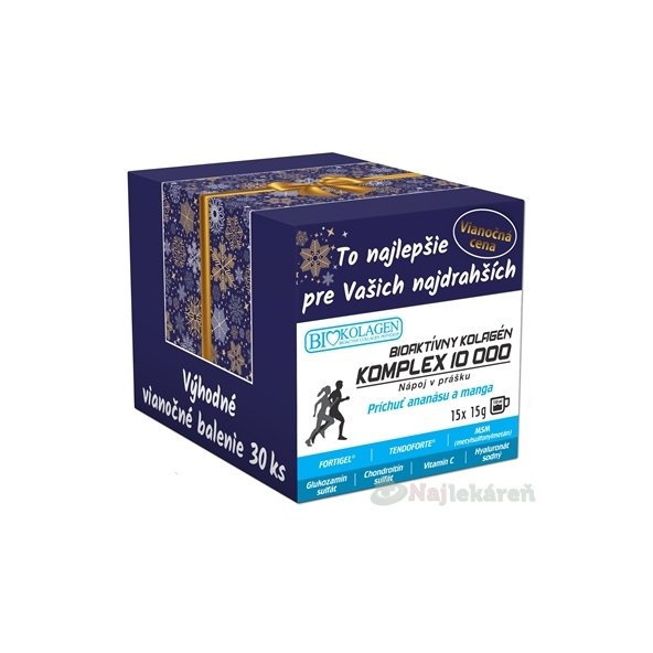 asp BIOAKTÍVNY KOLAGEN KOMPLEX starostlivosť o kĺby vrecúška 30x15 g