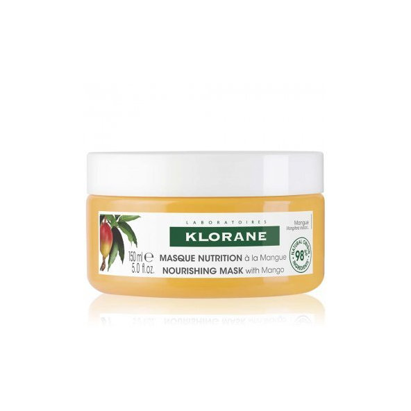 KLORANE Mango maska na suché a poškodené vlasy 150ml