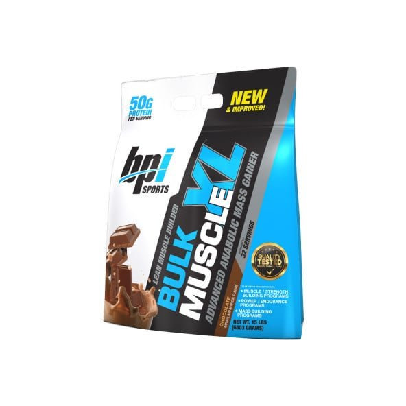 Bulk Muscle XL™ - BPI Sports, príchuť vanilka, 6803g