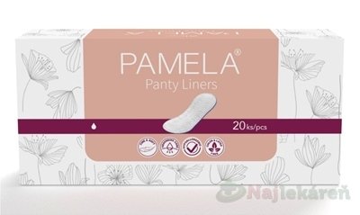 Pamela Panty Liners hygienické vložky slipové 20 ks