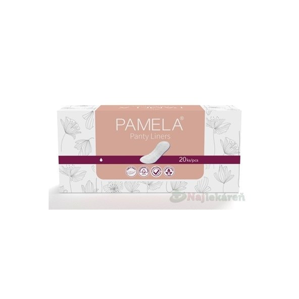Pamela Panty Liners hygienické vložky slipové 20 ks