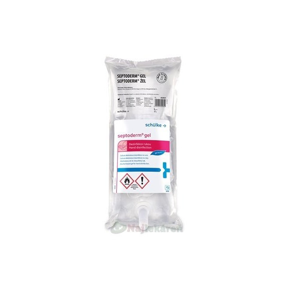 SEPTODERM GÉL bag dezinfekcia rúk 1x1 l