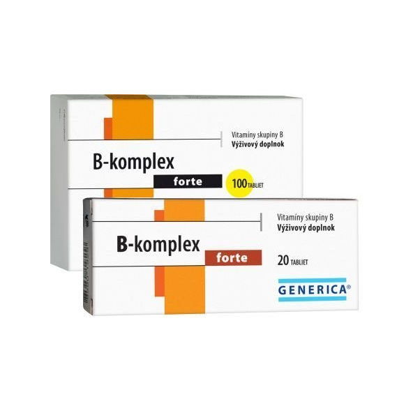 Generica B-komplex forte 100tbl