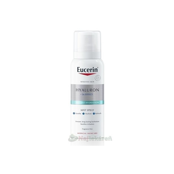 Eucerin HYALURON Hyaluronóvá hydratačná hmla 50ml