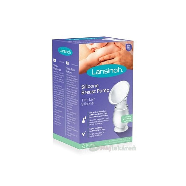Lansinoh Silikónová odsávačka mlieka