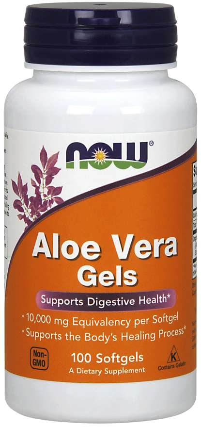 E-shop Aloe Vera 10.000 mg - NOW Foods, 100cps