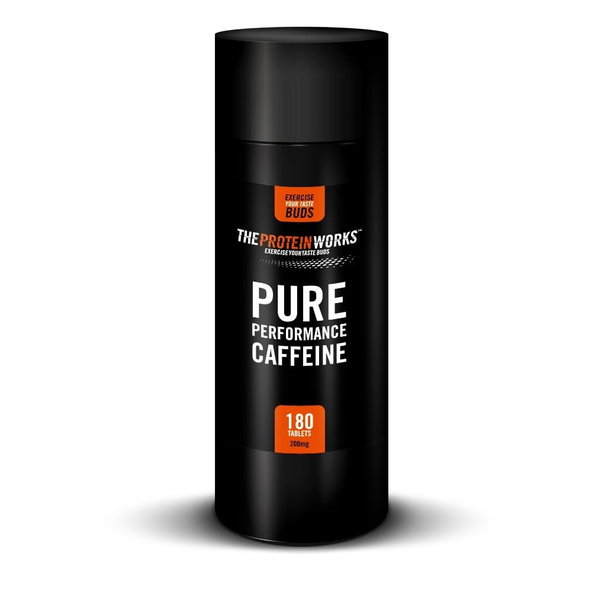 Pure Performance Caffeine - The Protein Works, 180tbl