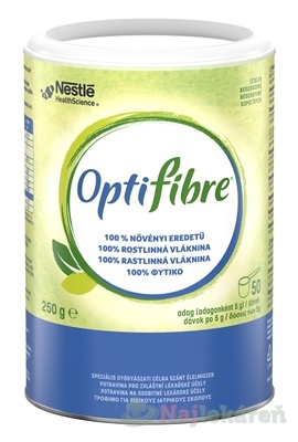 OptiFibre vláknina v prášku 250g kúpite na Najlekaren.eu