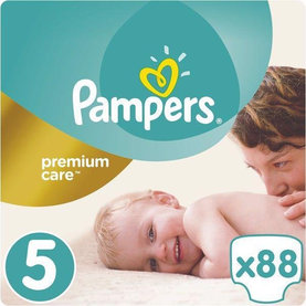 PAMPERS Premium Care 5 Junior 88 ks (11-16 kg) MEGA BOX - jednorazové plienky