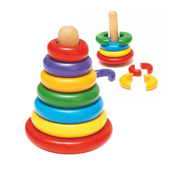 WOODY Magnetická skladacia pyramída