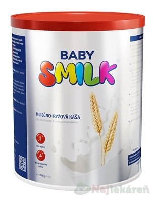 E-shop BABYSMILK mliečno - ryžová kaša 350g
