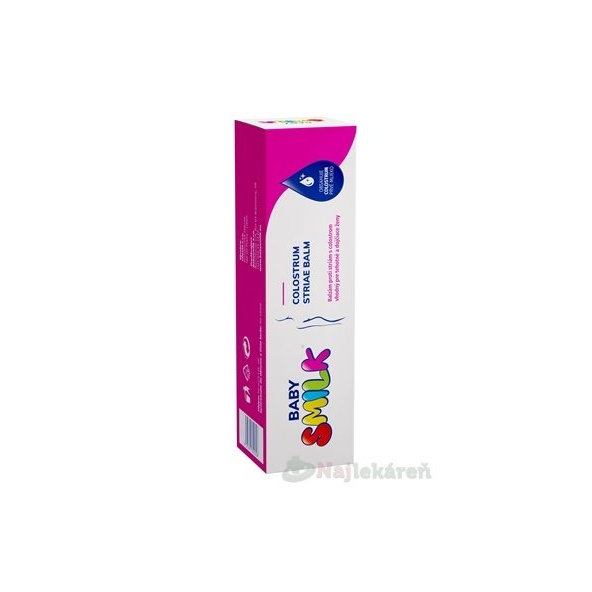 BABYSMILK COLOSTRUM STRIAE BALM balzam proti striám s colostrom 1x50 ml