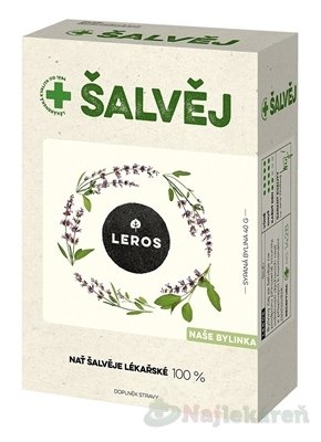 LEROS ŠALVIA bylinný čaj, sypaný 40g