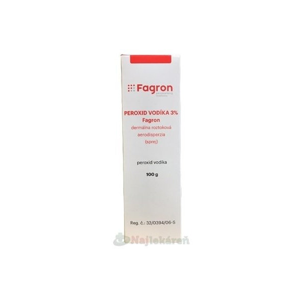 FAGRON PEROXID VODÍKA 3% sprej 100 g