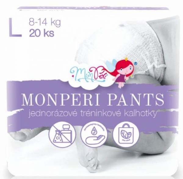 E-shop MONPERI Plienkové nohavičky Pants L 8-14 kg