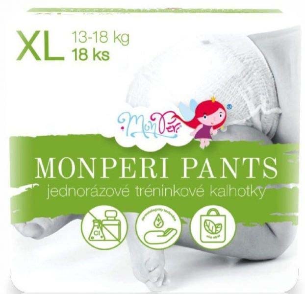 E-shop MONPERI Plienkové nohavičky Pants XL 13-18 kg