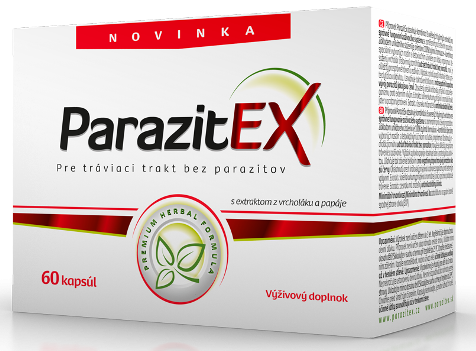 E-shop ParazitEx prípravok proti parazitom 60 cps.
