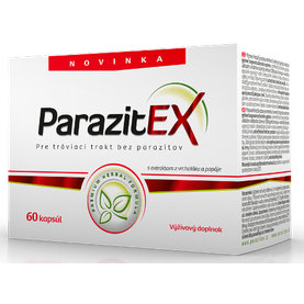 ParazitEx prípravok proti parazitom 60 cps.