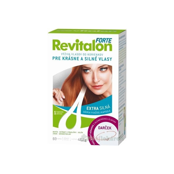 VITAR Revitalon FORTE cps 60 ks + darček: pozlatený náramok