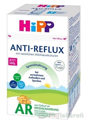 E-shop HiPP ANTI-REFLUX AR (od narodenia) špeciálna dojčenská výživa 600g