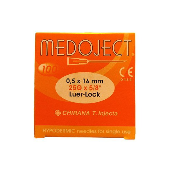 Medoject Injekčné ihly 0,5x16 mm 100ks