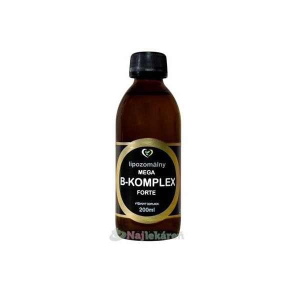 Zdravý svet Lipozomálny MEGA B-KOMPLEX forte 200 ml