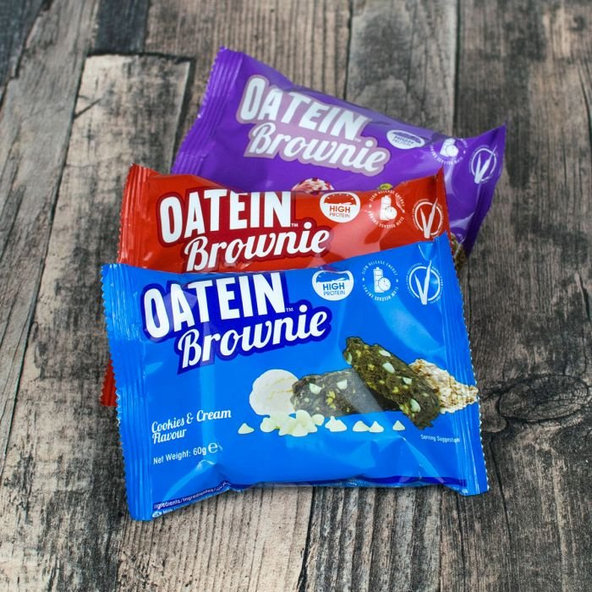 Proteínová sušienka Oatein Brownie - Oatein, cookies a krém, 60g