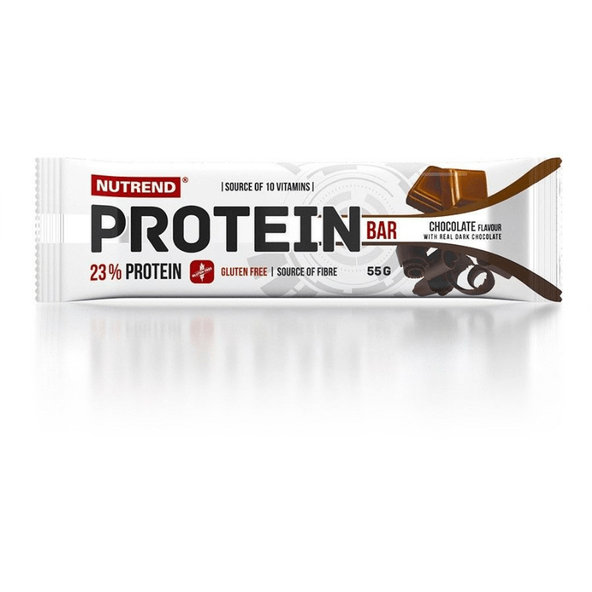 Proteínová tyčinka Protein Bar - Nutrend, čokoláda, 55g
