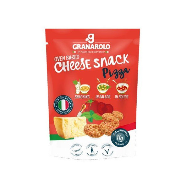 Syrový snack - Groksi!, pizza, 24g