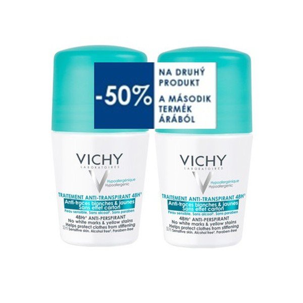 E-shop VICHY Deo Anti-traces roll-on 48h duo 2x50ml