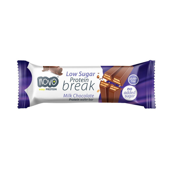 Protein Break Bar - Novo, mliečna čokoláda, 21,5g