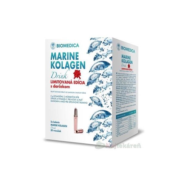 BIOMEDICA MARINE KOLAGEN Drink LIMITOVANÁ EDÍCIA