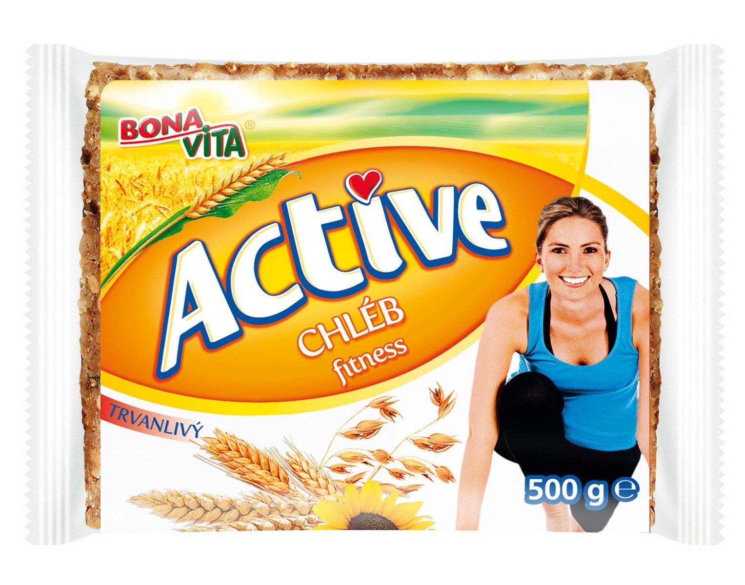 E-shop Trvanlivý chlieb Active fitness - Bona Vita, 500g