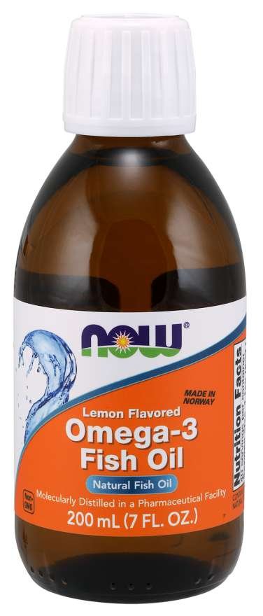 E-shop Rybí olej Omega-3 - NOW Foods, 200ml