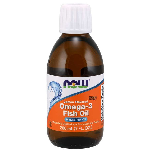 Rybí olej Omega-3 - NOW Foods, 200ml